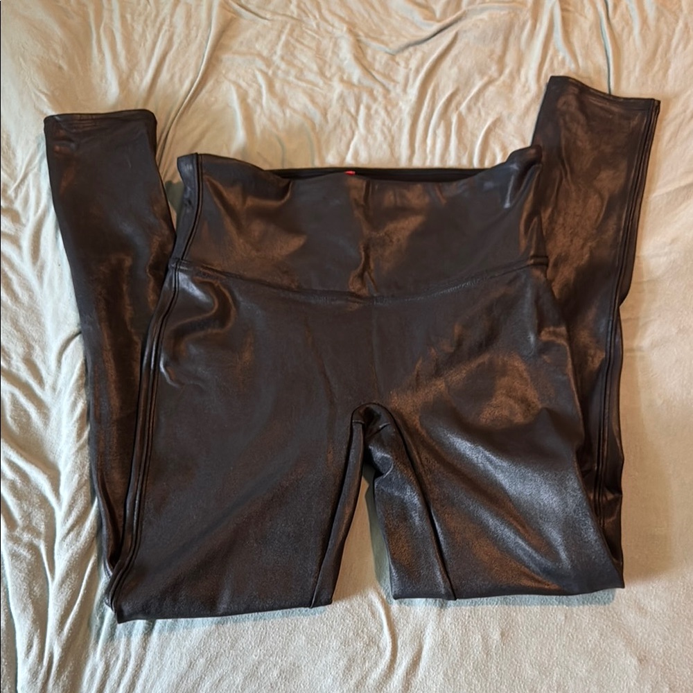 SPANX faux leather leggings